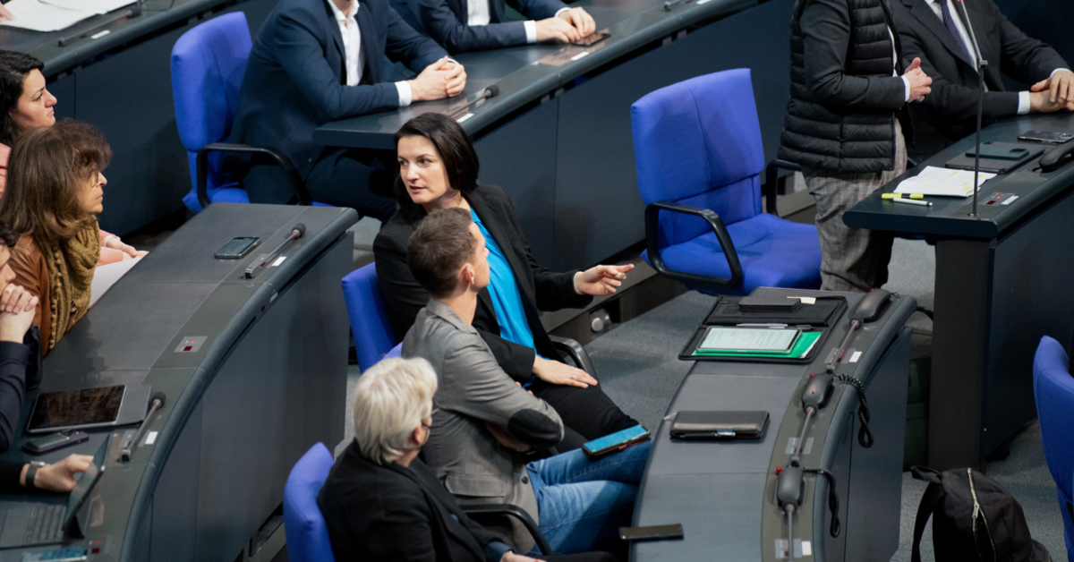 Irene Mihalic im Bundestag